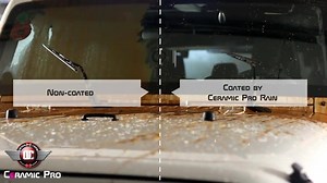 Ceramic Pro Rain, formulated for your vehicle's glass. Protect your investment - The Number 1 vehicle protection system in the world! Appointments: 0345- 9430202 | Detailing Crew Pakistan
