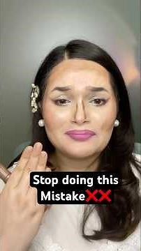 How to apply liquid contour perfeclty & natural looking #makeupartist #contourtutorial