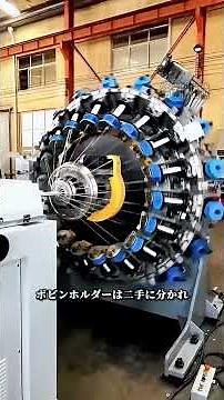 Hundreds of shuttles racing in every direction to weave a metal suit of armor #IndustrialMachiner...