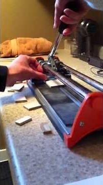 How to Cut a Long, Thin tile without Snapping It