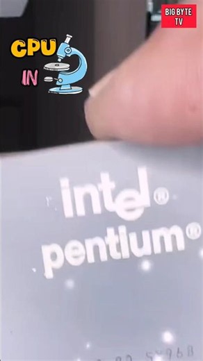 Inside Intel Pentium processor. #viral #intel #cpu #Pentium