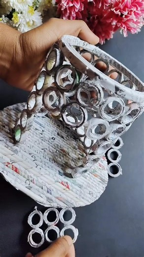 Waste Newspaper Birds Home Craft ✨ #shorts #youtubeshorts #diy #bestoutofwaste #trending