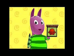 Blue's Clues and Austin the kangaroo drawing 3 clues Animal behavior