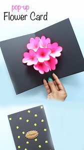 🌸 Quick and Easy Pop-Up Flower Greeting Card Tutorial! 🌸 Tap the play button for a slower version. 🎥✨ #diycrafts #greetingcards #crafttutorial #diy #papercrafting #paperart #popupcard #giftideas #gifting #gifts #craftingideas #crafts #handmade | D.I.Yay
