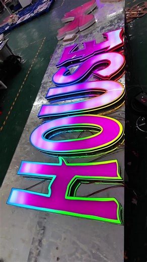 Led sign on TikTok