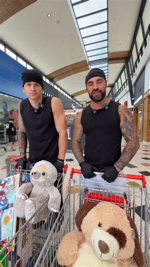 Zhad Stewart on Instagram: "Why won’t anyone take our gifts 😭 #christmas #robbery #prank"