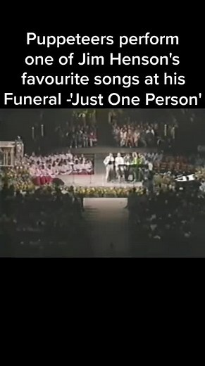 Jim Henson Puppeteers Perform 'Just One Person' at His Funeral