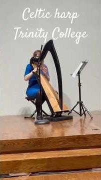Snow - Kate MacDonald on Celtic harp with Billy Choi-Gekas at Trinity College U of T. (part one)