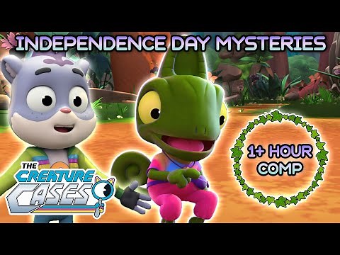 ‪@CreatureCases‬ - 🔎🥳 The Independence Day Mystery! 🥳🔎 | Compilation | Kit and Sam