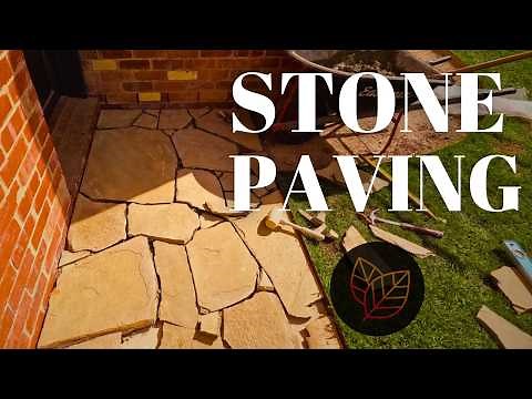 Stone Paving Timelapse | Crazy Paving Patio Transformation