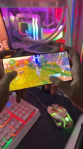 C4 MAX Yt on Instagram: "Ray tracing on a PHONE. Yes, the Galaxy S25 Ultra just brought PC-level lighting to mobile gaming. Reflections, shadows, realism — all turned to MAX! #GalaxyS25Ultra #GalaxyS25 #GalaxyAI #PlayGalaxy #Samsung"