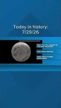 Today in history: 7/29/26