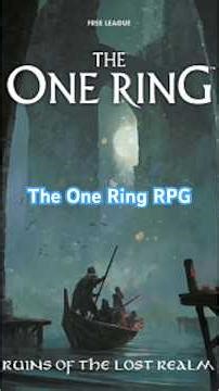 The One Ring RPG #ttrpg #roleplayinggames #theonering