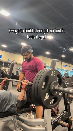 Se’Vaughn White | Online Fitness Coach on Instagram: "READ CAPTION ⬇️ 3 Ways to Build Strength So Fast It’ll Feel Illegal ⚡️ 1️⃣ Wave Loading: Cycle between slightly lighter & heavier sets (ex: 3 reps @85%, 2 @90%, 1 @95%). 👉 Tricks your nervous system to fire harder = rapid strength jumps. 2️⃣ Cluster Sets: Break sets into small clusters (2-1-1) with 10s rest. 👉 Keeps every rep explosive under heavy load = more quality strength reps. 3️⃣ Strength-Skill Training: Lift almost daily with lighter