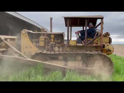 1945 Cat D8 2U first start after 30 years