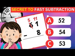 15 2-Digit by 1-Digit Subtraction Quiz Exercises