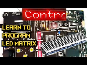 Learning to program LED Matrix with Arduino | Freenove Projects Kit | LED Display | Shift Registers