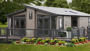 1.5K views · 32 reactions | The twin-unit Whistler Lodge is designed to feel like your personal boutique hotel. With space galore, lots of natural light and beautiful 'Hampton' soft furnishing scheme, there's so much to love about this stylish, sophisticated lodge. Find out more at www.swiftgroup.co.uk/holiday-homes/whistler-lodge. | Swift Group | Facebook