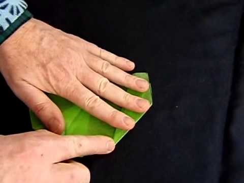 Paper Airplane Walkalong Glider Made From Waxed Tissue