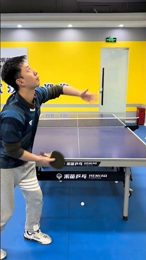 A great ping-pong service effect #tabletennis #pingpong #pingpongtable