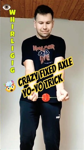 🔥 WHIRLIGIG - CRAZY fixed axle yoyo trick #yoyo #yoyotricks