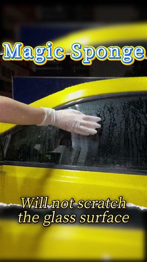 Remove Windshield Oil Film? 🚗 Try a Magic Sponge for Clearer Glass