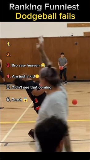 Ranking Funniest dodge ball fails!