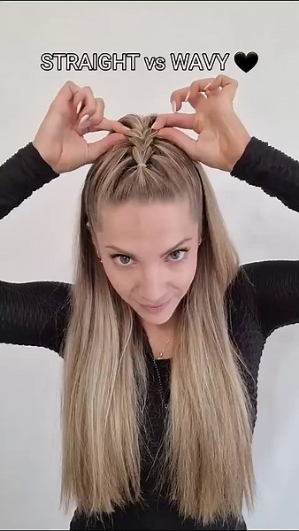 Rubber Band Braid Hack | Quick and Stylish Braided Hairstyle
