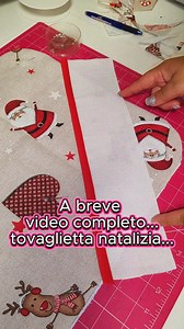 A breve video completo realizzazione tovaglietta americana natalizia... #creazioniartigianali #regalipersonalizzati #puntocroce #Handmade #puntocrocechepassione #tovagliettaamericana #tovagliettapersonalizzata #natale #natalestaarrivando | AngolodiChiara Creazioni Artigianali