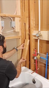 309K views · 788 reactions | Shower valve plumbing tip…it’s important to get the brass nipple level for this drop ear. Here’s why, the supply elbow will sit flush against my tile and have a watertight seal. If you’re adding a shower wand to your shower this is something to remember. This full tutorial is inside our Video Library at homerepairtutor.com#plumbing #homerenovation #homerepairtutor | Home Repair Tutor | Facebook