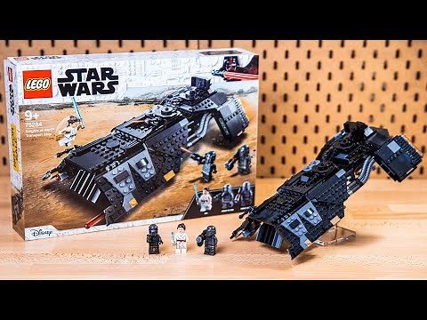 LEGO Star Wars Knights of Ren Transport Set REVIEW - 75284