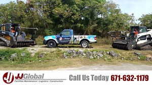 JJ Global Services can quickly and efficiently clear multiple acres of tall grass, trees, bamboo, stumps or any other over grown vegetation. Call us today for a free quote! 671-632-1179 | JJ Global Services