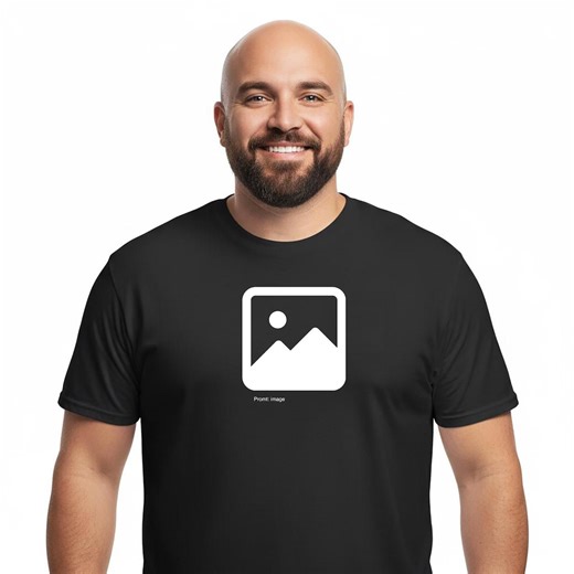 Prompt Image T-shirt | AI Generator Icon Design | Meta Statement Tee | Black Minimalist Graphic - Etsy Canada