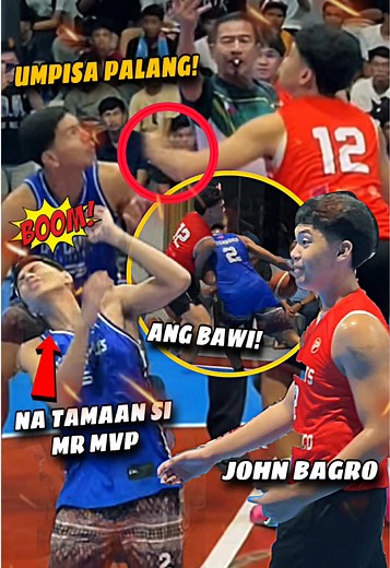 Umpisa pa lang, natamaan na agad si Rene Baterbonia | Pero grabe ang bawi 😱 #PlayerSpotted