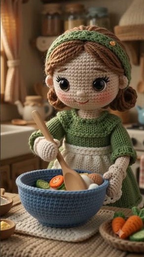🧶 Cozy Crochet Baking: Homestead Hearth Bake! 🥧✨