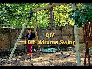 DIY Swing Set | Build your own Swing Set | A Frame Swing Set | 10ft Swing Set