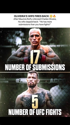 Charles Oliveira's Wife on Mauricio Ruffy!