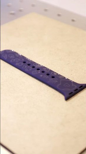 Personalized Laser-Engraved Watch Bands – The Perfect Custom Gift! #laserengraving #applewatch