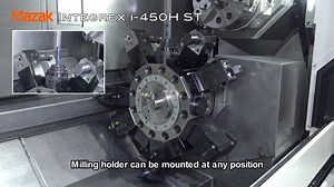 7K views · 215 reactions | Dive into the world of precision with Mazak's INTEGREX i-450H ST. Our latest demo video showcases the seamless integration of turning and machining in a single setup. Achieve unmatched accuracy and reduce production time with this innovative Multi-Tasking Center. | Mazak North America | Facebook