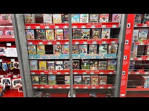 Browsing the video game section at Walmart in 2025 no commentary