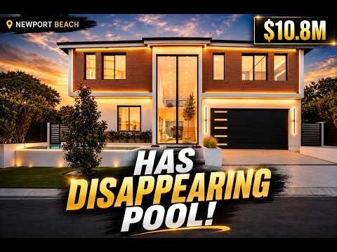Inside a Luxury Newport Beach, CA Home For Sale - New Construction