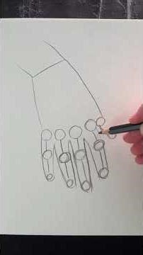 How to draw the hand - Step By Step Tutorial #howtodraw #drawingtutorial #pencildrawing