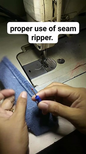 How to use seam ripper. sewing tips and tricks for beginners. #DIYSewingTips #sewingtipsandtricks #sewingtutorial #sewingtipsforbeginners #reelsviralシ #fypシ゚viralシ2023 | Gedelyn Tampos Monarba