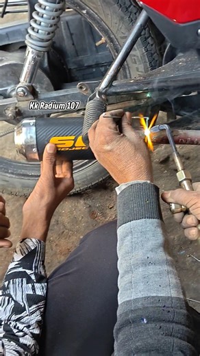 sc project exhaust for bike 😱🔥 #scproject #scprojectexhaust #shortsfeed