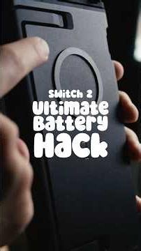 Longer battery life on Switch 2 🙌 #switch2 #batteryhack