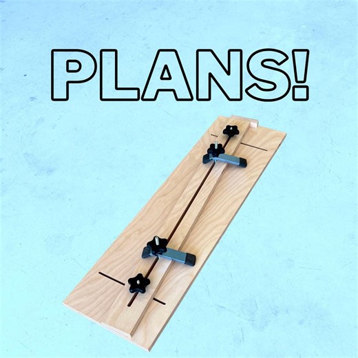 Tapering/jointing Jig Plans - Imperial AND Metric - Etsy