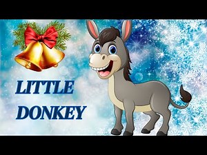 Little Donkey / Cool Music Kids, K-3 with Lyrics #nurseryrhymes #donkey #jesus #christiansongs