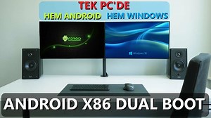 Aynı bilgisayarda hem wındows hem de androıd 🫵 androıd X86 dual boot nasıl yapılır?