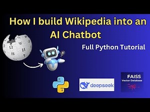 How to build wikipedia AI Assistant with Python and DeepSeek | Advance RAG with DeepSeek