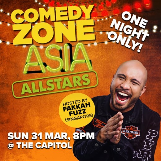 MAJOR ANNOUNCEMENT: Comedy Zone Asia is back with an ALLSTARS...
